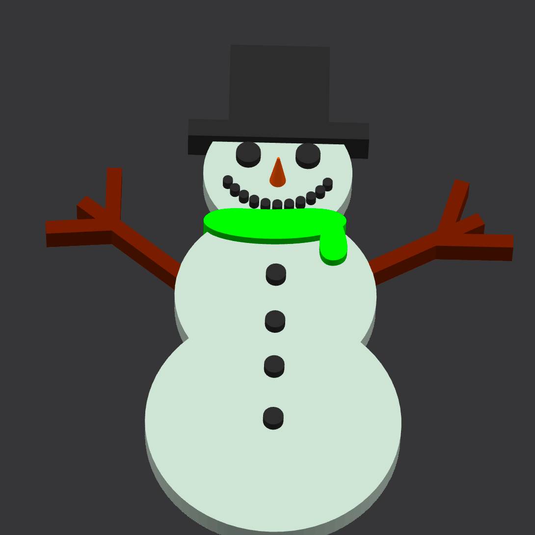 Home print settings: Snowman.3mf