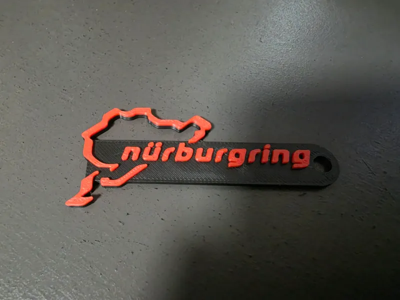 Nurburgring keychain