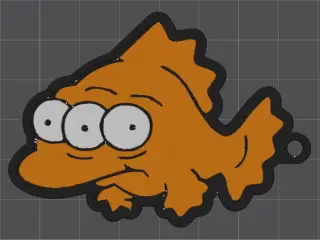 Blinky keychain - llavero de Blinky - Simpsons