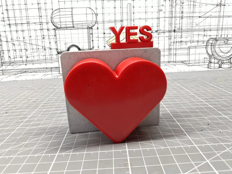 Creative Bedside Storage Box for Couples Switchable Yes no