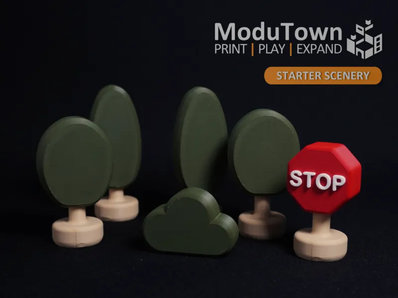 ModuTown | A Modular Toy Town | Starter Scenery