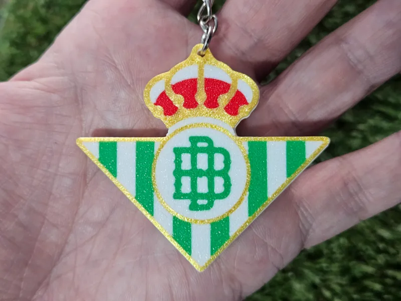 Real Betis Balompié Reversible Keychain – Optimized