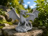 Epic Dragon Statue – Highly Detailed Fantasy Model-0
