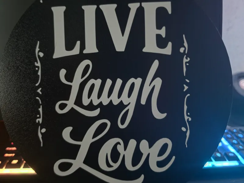 Live-Laugh-Love Lightbox