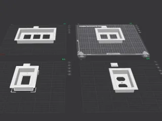 Acoustic Wall Electrical Outlet/Switch Box Covers