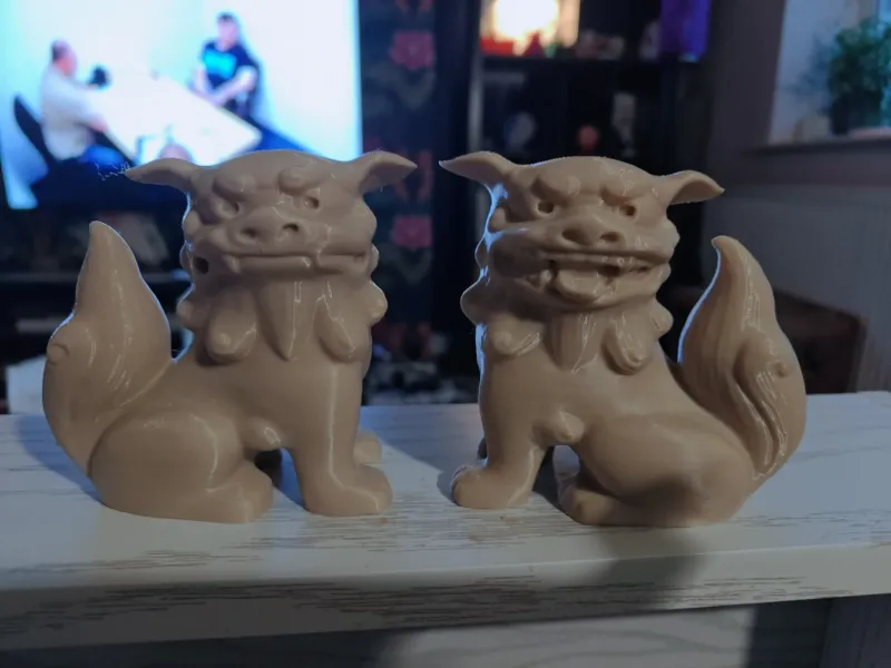 Okinawa Shisa Lion Dogs
