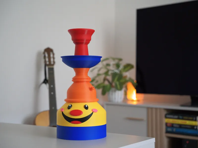 Baby waterpijp grap voor ouders die van shisha houden