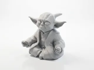Meditating Yoda Figurine Star Wars 3D Printable