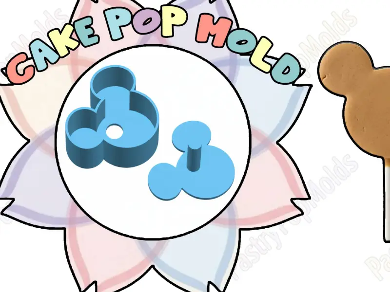 Maus-Kuchenpop-Form