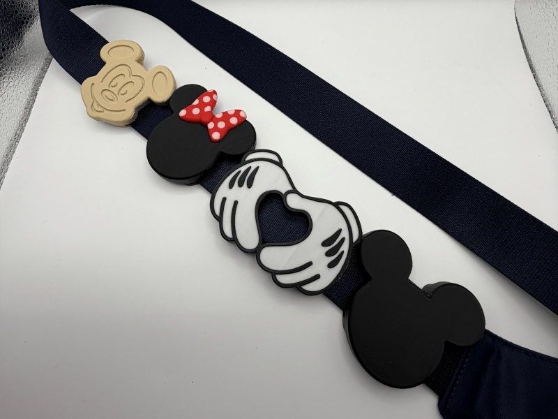 Mickey and Minnie Style Bag Strap Charms - Clip On