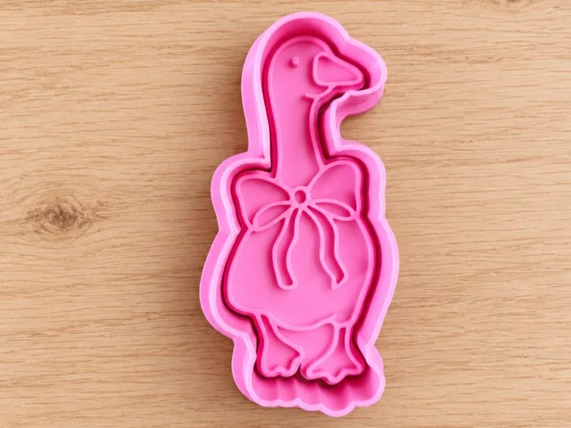 Goose Cookie Cutter and Stamp - ganzo