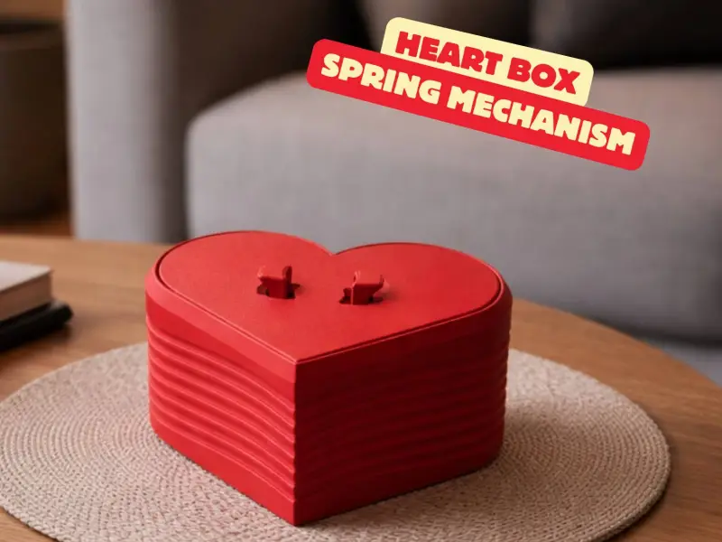 HEART BOX FOR VALENTINES DAY / VALENTINE GIFT