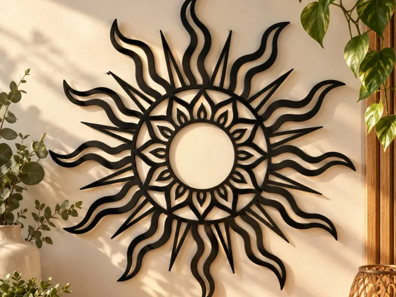 Decorațiune murală - Soare