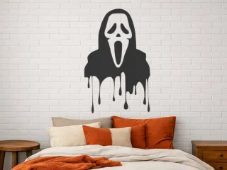 silueta scream