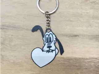 Llavero Pluto Corazon