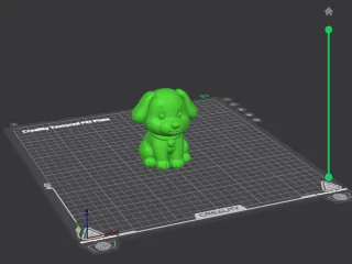 Cute Puppy Figurine