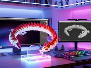 Ice Dragon - Multicolor