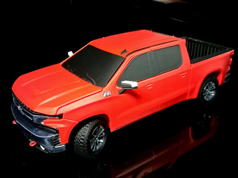 Silverado Z71 Lenkung 1/24 Maßstab Lkw-Modell