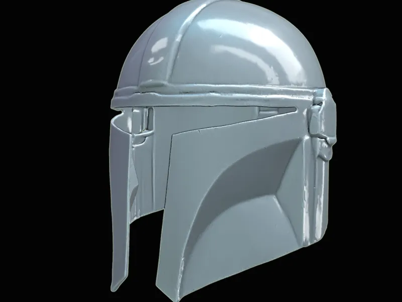 Bounty Warden Wearable Helmet STL Sci-Fi Armor 3D Printable