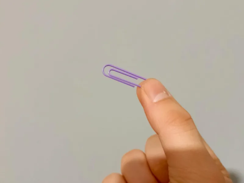 Büroklammer | Minimalistisches Büro-Essential