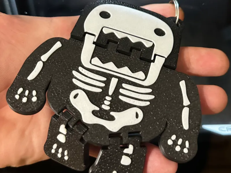 Domo-kun Skeleton FLEXI