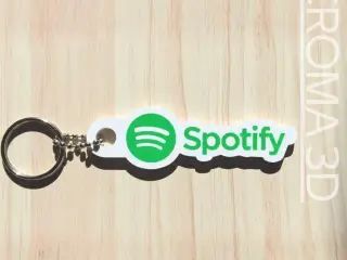 Spotify keychain - multicolor