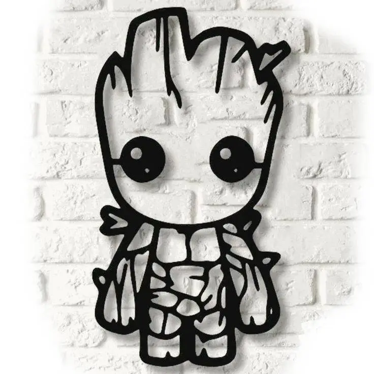 WallArt Baby Groot