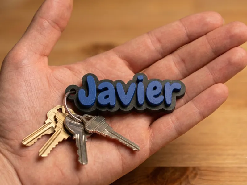 llavero javier