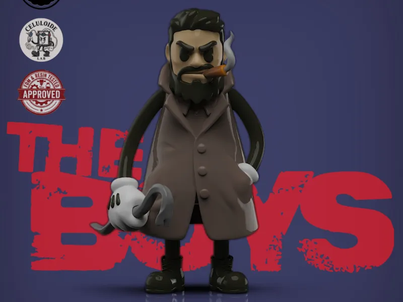 Billy_Butcher Estilo de manguera de goma versión gratuita