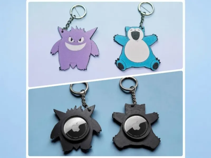 Breloc Pokémon AirTag – Ia-ți companionul preferat oriunde
