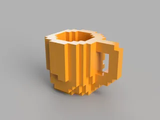 Pixel cup