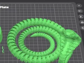 Articulated Cobra + Pencil Holder