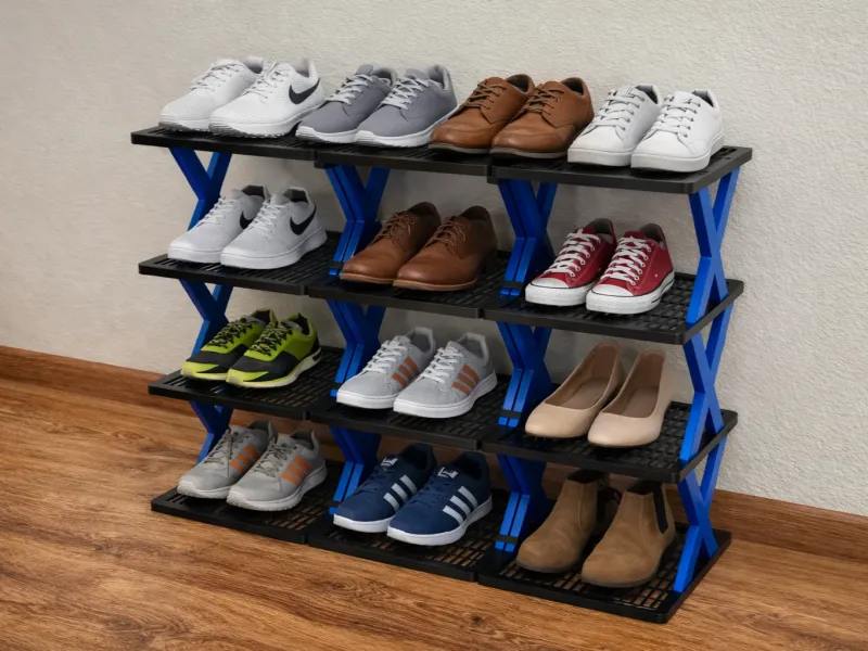 Modular Shoe Rack
