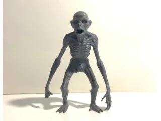 Scary skeleton monkey