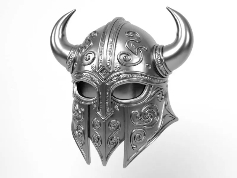 Capacete Viking de Fantasia