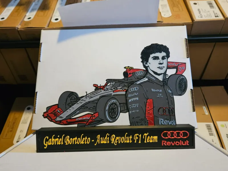 加布里埃尔·博尔托莱托 - 奥迪Revolut F1车队展示件