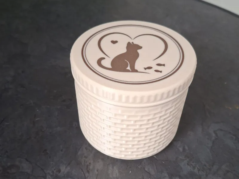 Guardador de Golosinas Purrfect – Caja de Almacenamiento de Golosinas para Gatos