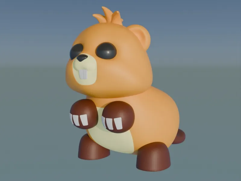 Ranger Beaver Adopt Me! Fan Art