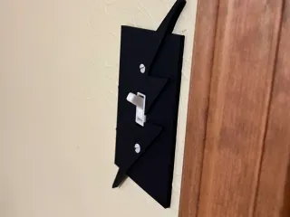 lightning bolt lightswitch cover