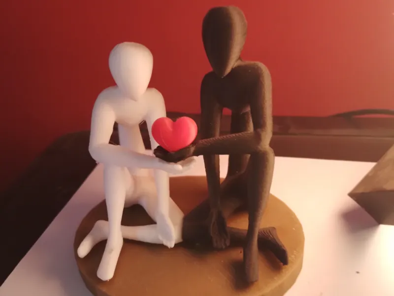 Pareja nobody enamorados