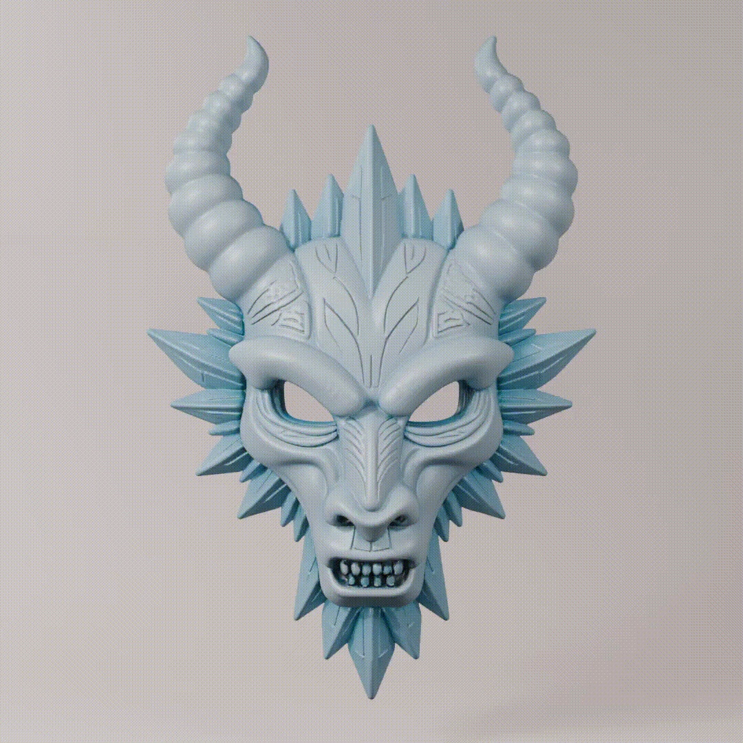 DRAGON ONI MASK-0