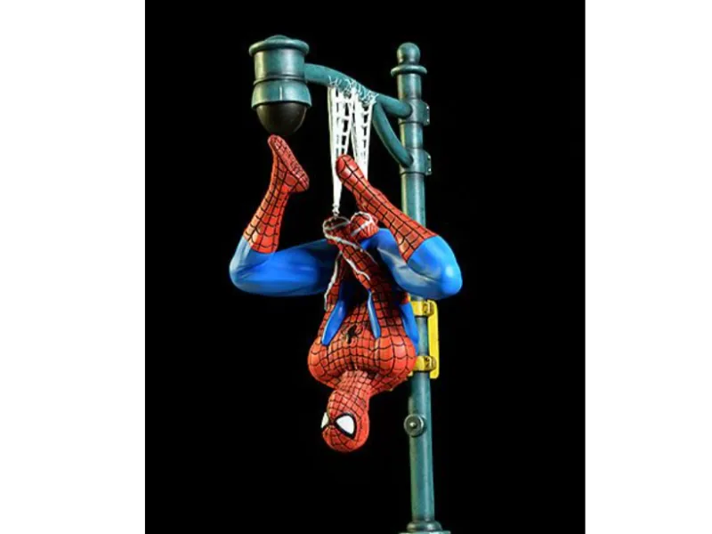Percha de farola de Spidey