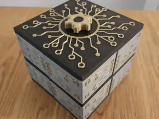 Electronic box - 2x4 compartments