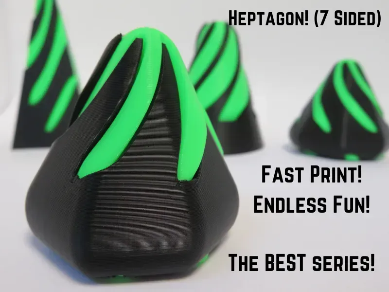 Pointless Passthrough Heptagon (the BEST Series) Designer Pr