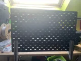 Horizontal Skadis desk mount-0