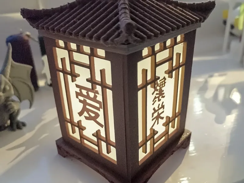 Mini Japanese Lantern Candle Light