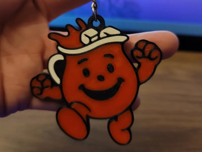 Kool-Aid Man keyring
