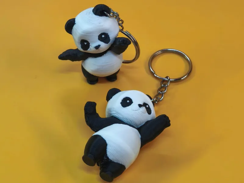 Lindo llavero de panda