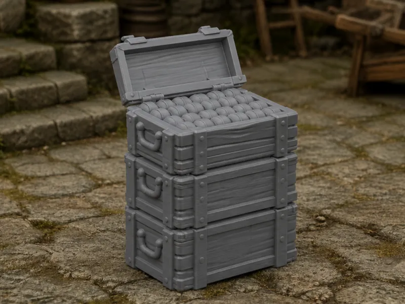 Dwarven Ammo Stack for DnD