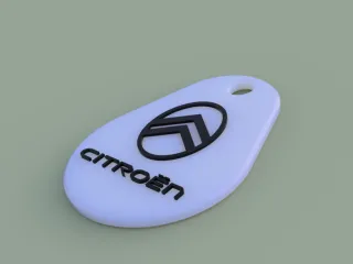 porte clef citroen